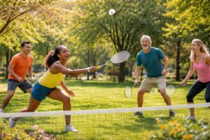 découvrez pourquoi le badminton est le sport de loisir parfait pour les adultes, alliant plaisir, fitness et convivialité.