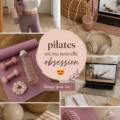 Femme pratiquant le pilates dans un studio lumineux et apaisant