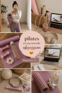 Femme pratiquant le pilates dans un studio lumineux et apaisant