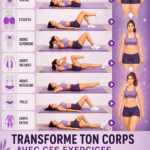 Femme faisant des exercices dans un espace de vie lumineux pour perdre du poids.