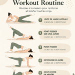 Femme faisant une séance de Pilates rapide à la maison