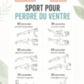 Femme en train de faire du sport à la maison pour sculpter son ventre