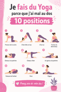 Femme pratiquant du yoga dans un parc pour soulager son mal de dos