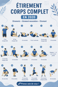 Une femme en train de faire des étirements relaxants dans un salon lumineux, apportant sérénité et bien-être à son corps.
