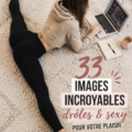 Une mosaïque d'images drôles et sexy qui suscitent l'admiration.