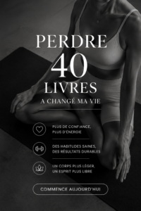 Femme souriante après une transformation physique liée à la perte de poids.