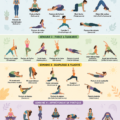 Femme pratiquant une posture de yoga dans un environnement calme et apaisant.