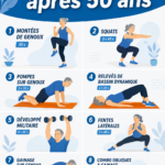 Femme active de 50 ans et plus, pratiquant le yoga dans un parc.