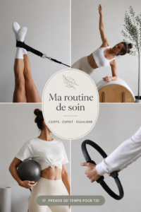 Femme souriante profitant d'un moment de bien-être avec un livre et une tasse de thé