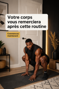 Femme pratiquant une routine de bien-être dans un cadre apaisant