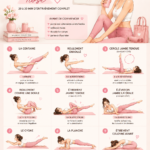 Femme pratiquant le Pilates rose dans un environnement chaleureux et accueillant.