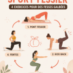 Femmes s'entraînant ensemble avec des exercices de fitness pour des fessiers galbés