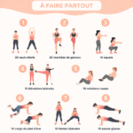 Femme effectuant des exercices de fitness en plein air