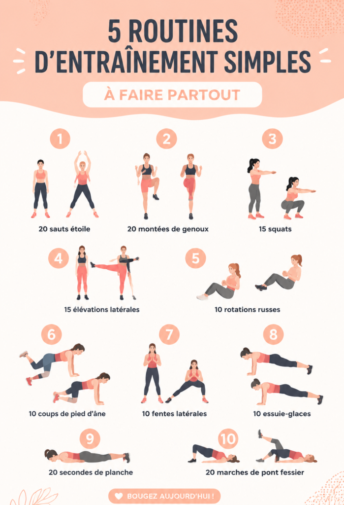 Femme effectuant des exercices de fitness en plein air