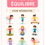Femme pratiquant des exercices d'équilibre dans un cadre paisible