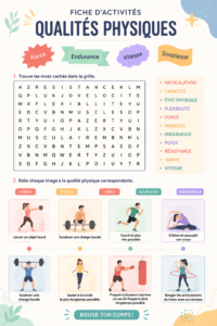Femme pratiquant une activité physique, illustrant les qualités physiques.