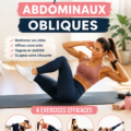 Femme effectuant un exercice d'abdominaux obliques dans un cadre détendu