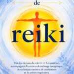 Couverture du livre sur le Reiki par José María Jiménez Solana, promouvant le bien-être et la relaxation.