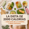 Photo d'un plat équilibré pour un menu à 2000 calories, illustrant la diversité des ingrédients.