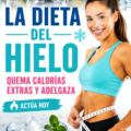 Femme buvant de l'eau glacée dans un cadre de bien-être et de fitness.