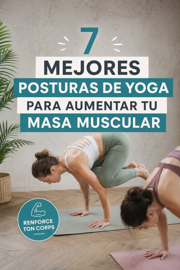 Femme en train de pratiquer le yoga pour renforcer ses muscles.