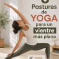 Une femme pratiquant le yoga dans un parc, se concentrant sur des postures pour tonifier son ventre.
