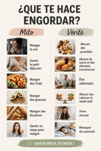 Femme assise sur un tapis de yoga, réfléchissant à ses habitudes alimentaires.