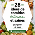 Recettes saines et délicieuses pour maigrir, plat coloré et appétissant