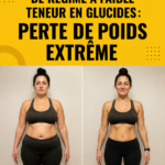 Femme faisant des choix alimentaires sains avec des légumes frais et des protéines maigres dans une cuisine lumineuse.