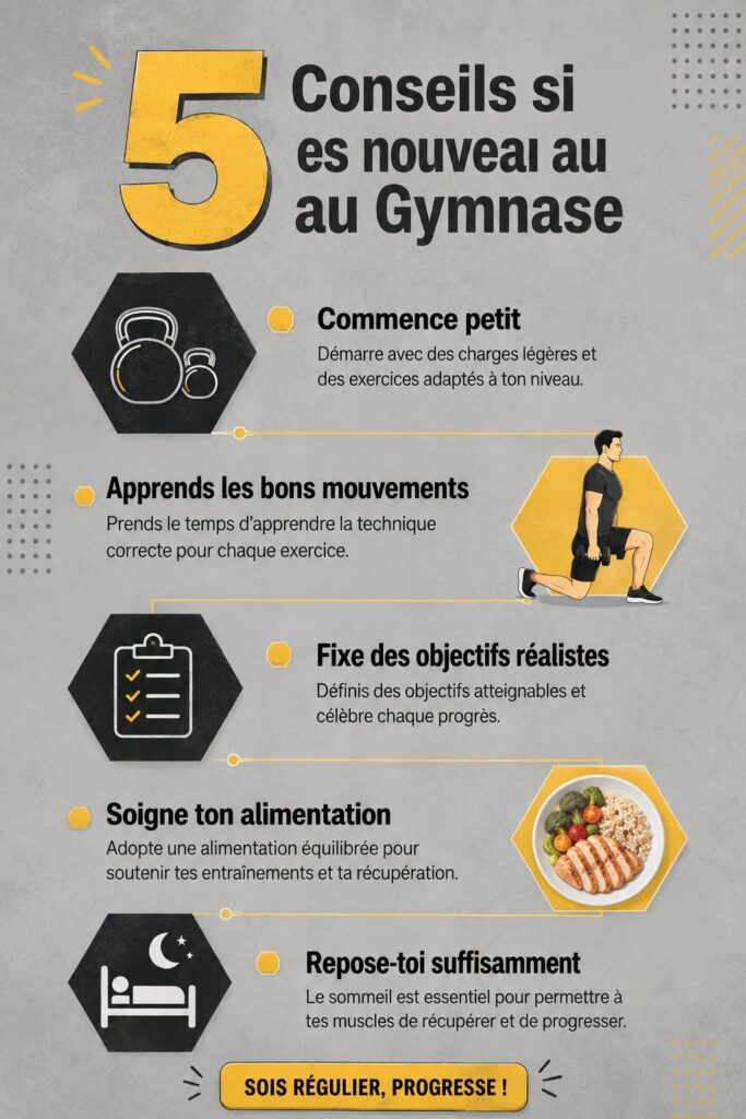 Femme souriante découvrant le gym pour la première fois