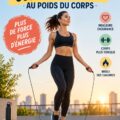 Femme faisant un entraînement de corde à sauter à la maison