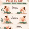 Femme faisant des étirements doux pour soulager son dos