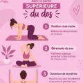 Femme effectuant des étirements pour soulager le haut du dos