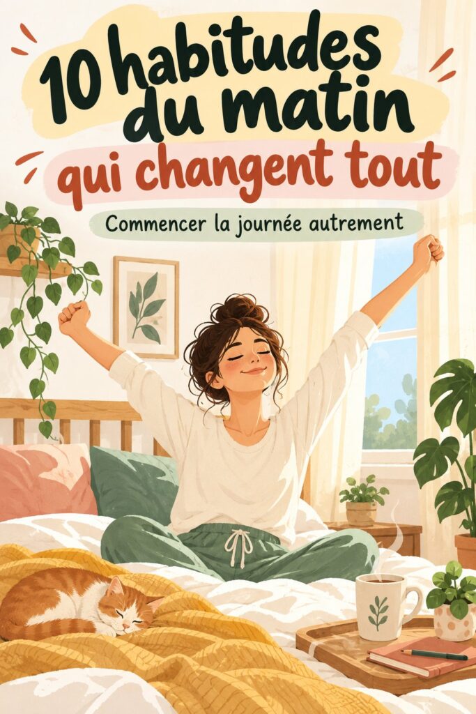 Femme pratiquant le yoga au lever du soleil dans un environnement paisible