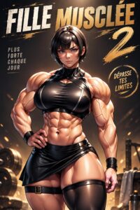 Femme musclée en pleine séance d'entraînement dans une salle de sport