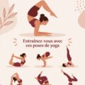 Femme réalisant la posture du scorpion en yoga sur un tapis