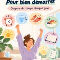 Femme réalisant des étirements au lever du soleil pour une routine matinale saine.