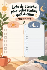 Vue d'une femme pratiquant le yoga au lever du soleil comme partie de sa routine matinale.