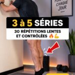femme réalisant des séries de calisthénie dans un parc