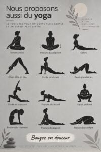 Femme pratiquant le yoga dans un parc, équilibrant son corps avec grâce et sérénité.