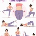 Femme faisant des exercices ciblés pour affiner ses hanches dans un cadre lumineux