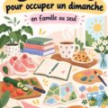 Femme relaxant dans un coin de yoga en intérieur avec des plantes autour.