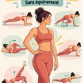 Femme pratiquant des exercices pour renforcer son core avec une bonne posture.