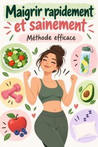 Femme heureuse ayant atteint ses objectifs de perte de poids, illustrant un mode de vie sain.