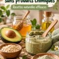 Soin de beauté maison avec ingrédients naturels pour une peau saine
