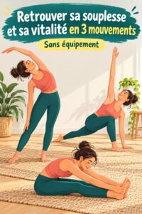 Femme faisant des exercices de souplesse et vitalité dans un parc.